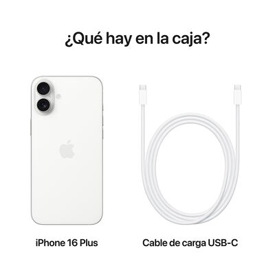 IPHONE 16 PLUS 128GB BLANCO ATT